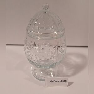 Target Bullseye Playground Easter Egg Glass Canister Pedestal Jar Spring 2026